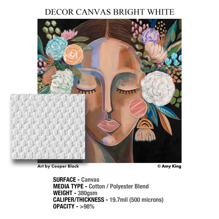 GALERIE Decor Canvas Bright White