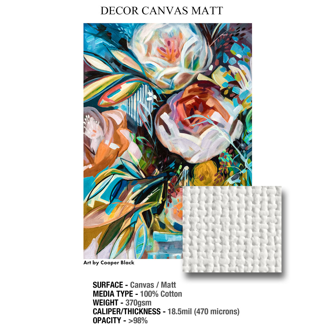 GALERIE Decor Canvas Matt Cotton