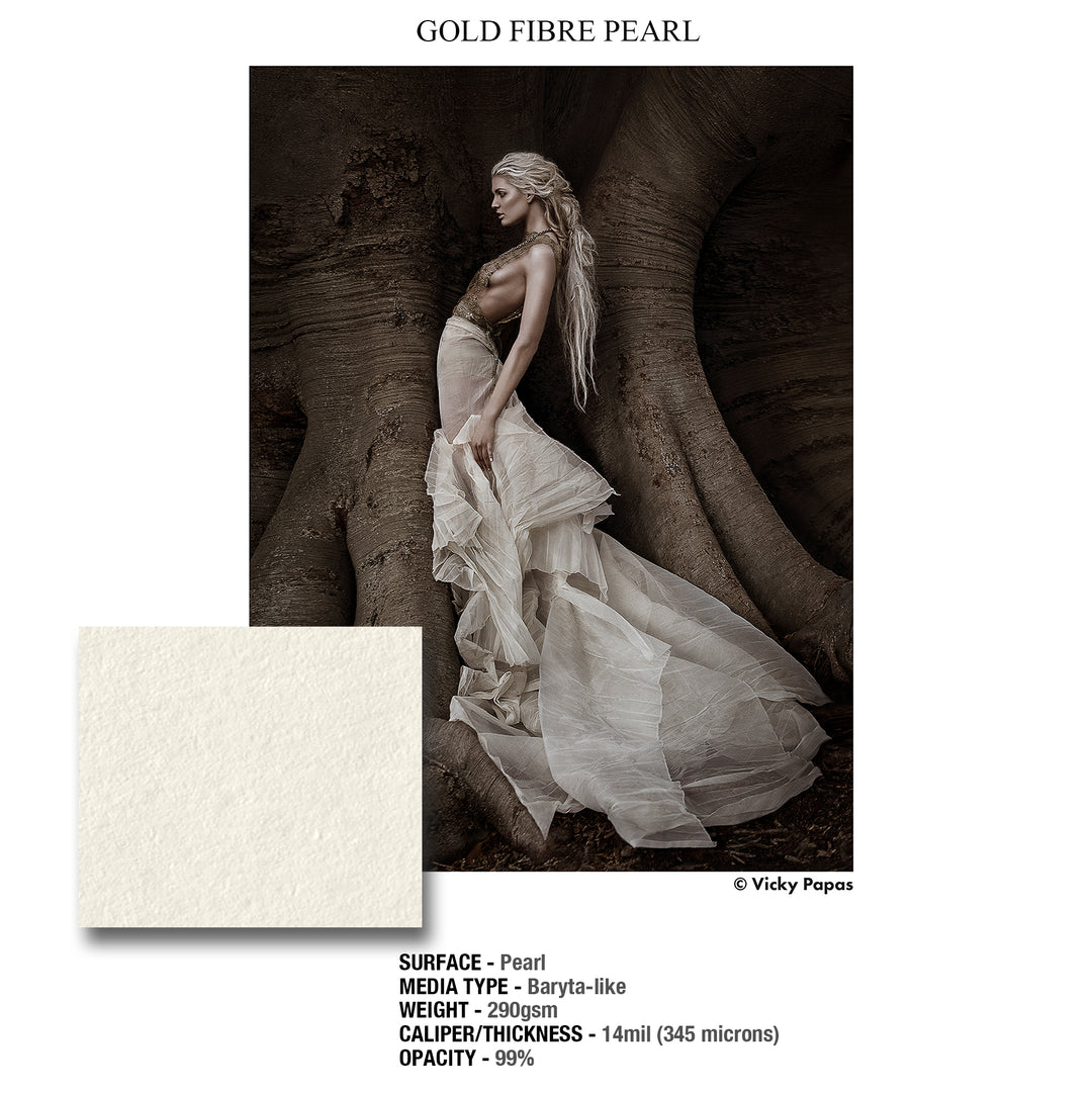 GALERIE GOLD FIBRE PEARL