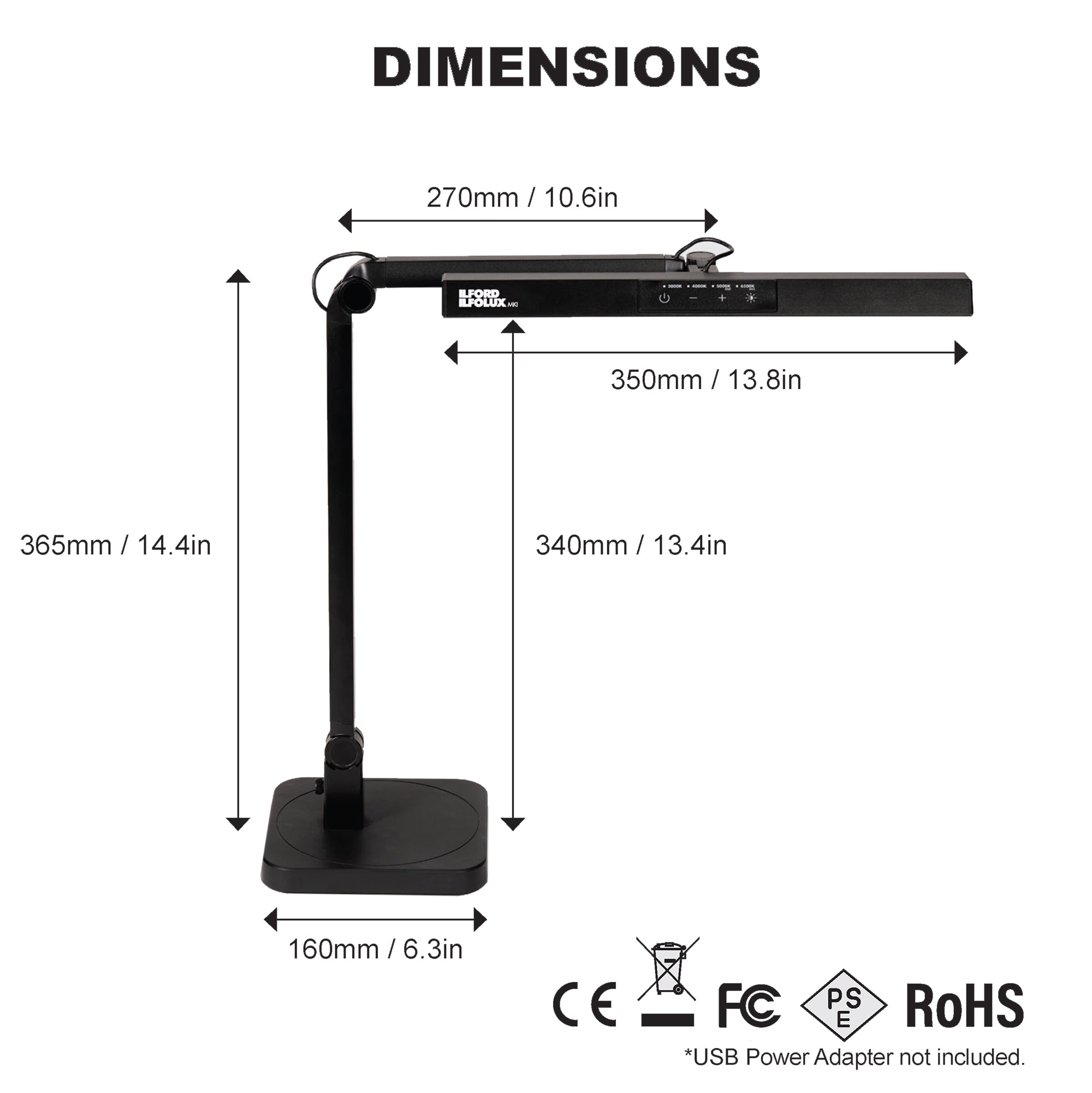 ILFOLUX Color Viewing Lamp – ILFORD USA